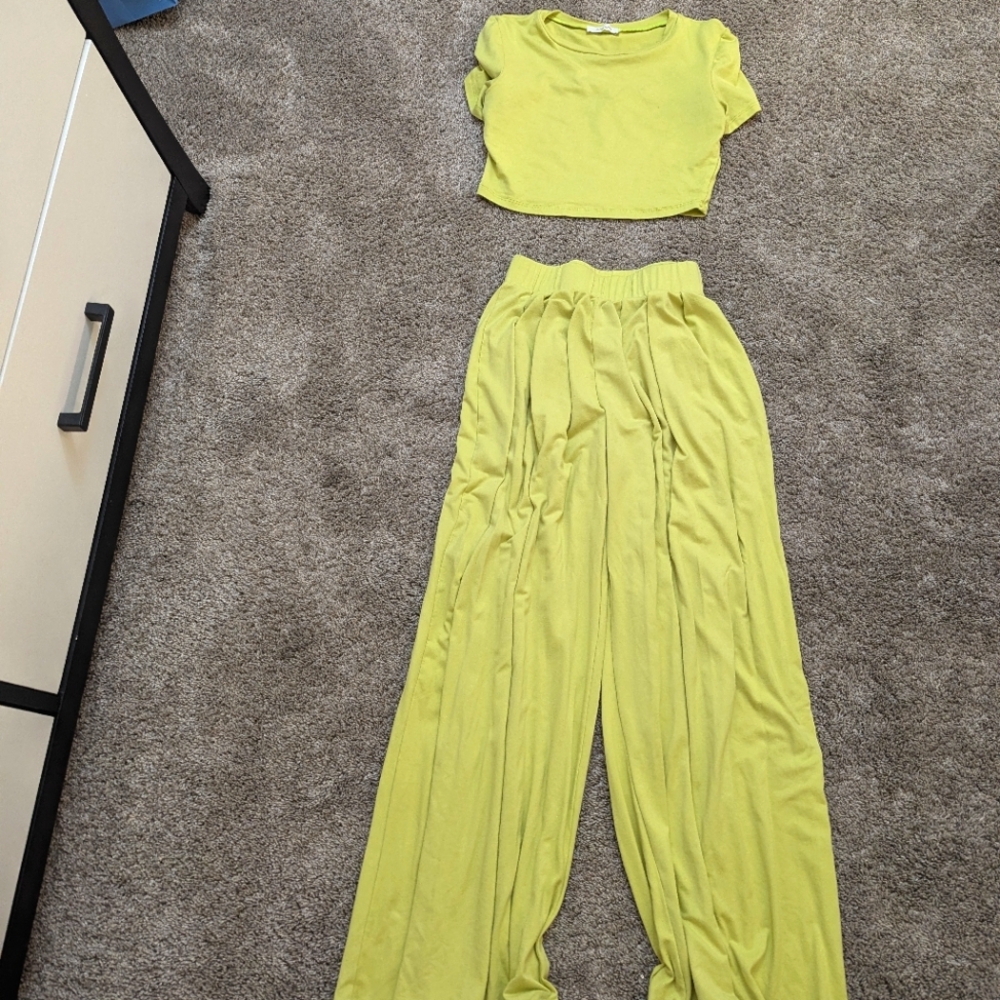 Two piece suit